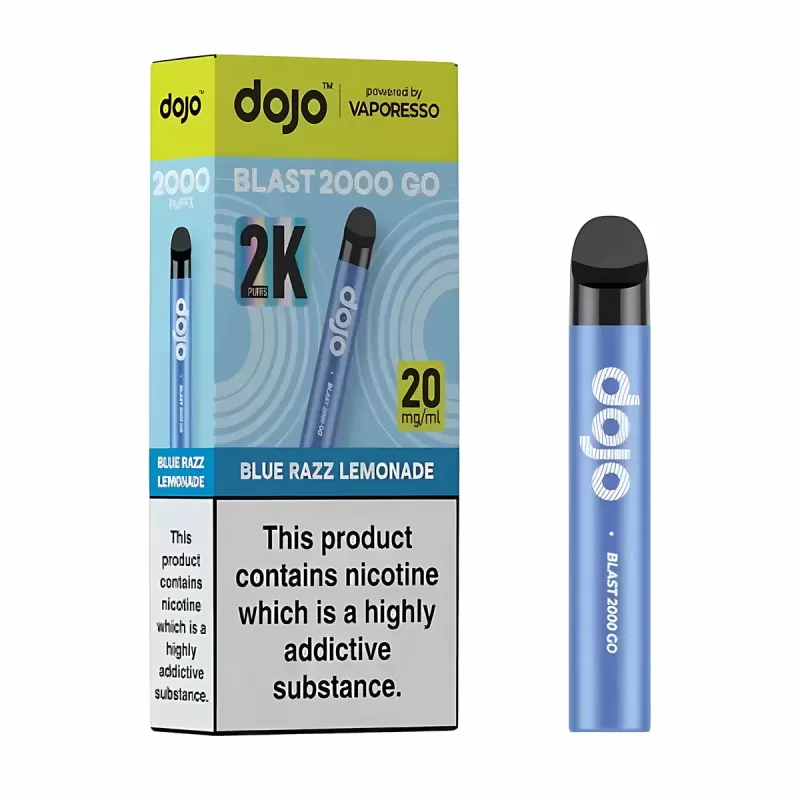 Vaporesso Dojo Blast 2000 Go Prefilled Pod Kit - Raspberry Lime