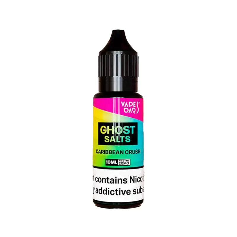 Vapes Bars Ghost Salts Caribbean Crush Nic Salt - 10 Pack - 10mg