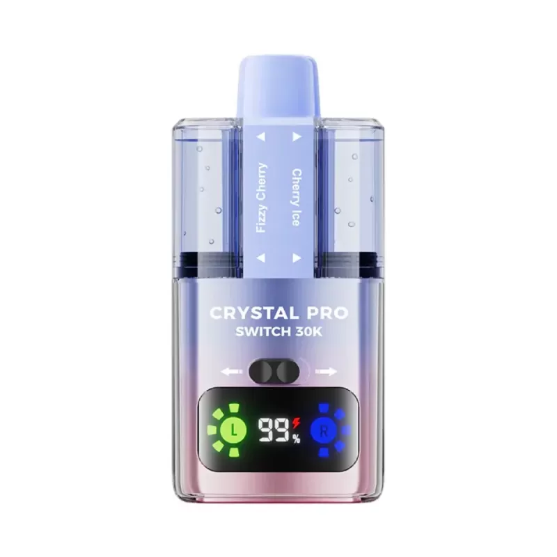 Crystal Pro Switch 30K Prefilled Pod Kit - Blue Razz Gummy Bear / Blue Razz Gummy Bear - Image 2