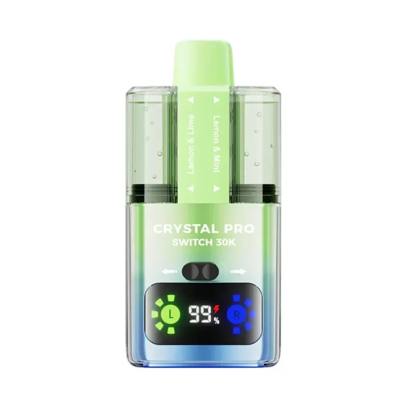 Crystal Pro Switch 30K Prefilled Pod Kit - Blue Razz Gummy Bear / Blue Razz Gummy Bear - Image 3
