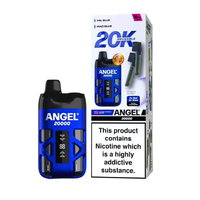 Vapes Bars Angel 20K Pod Vape Kit - Purple Edition - Image 2