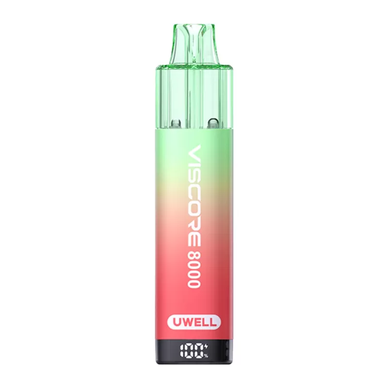 Uwell Viscore 8000 Pod Vape Kit - Watermelon Strawberry - Image 3
