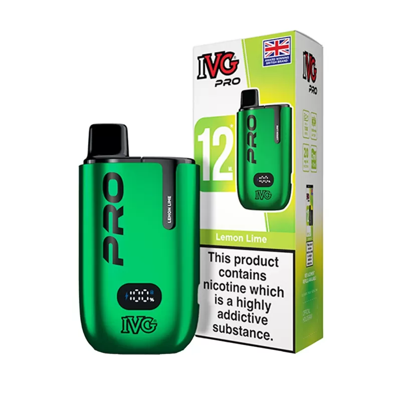 IVG Pro 12 Vape Kit - Classic Menthol