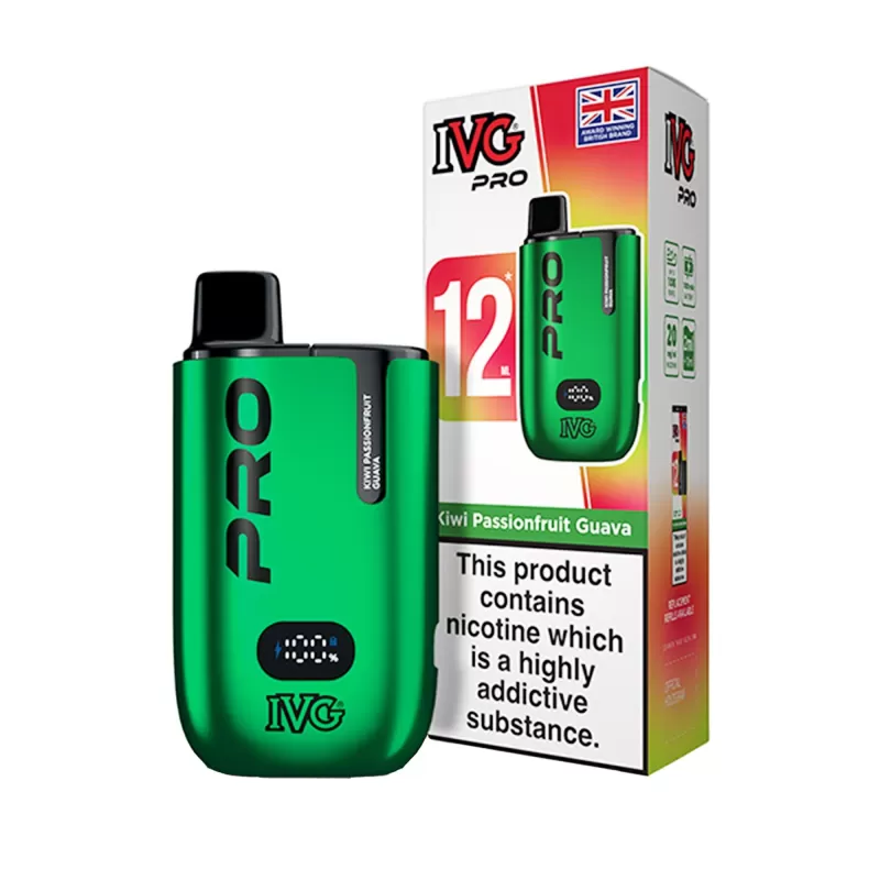 IVG Pro 12 Vape Kit - Fresh Mint - Image 2