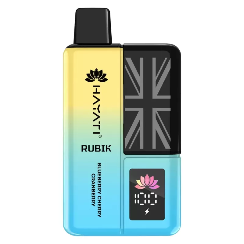 Hayati Rubik 7000 Disposable Vape Kit - Fizzy Cherry pack of 5