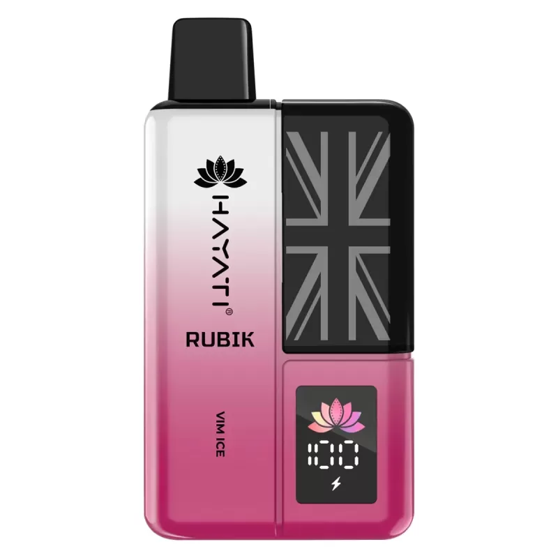 Hayati Rubik 7000 Disposable Vape Kit - Fizzy Cherry pack of 5 - Image 3