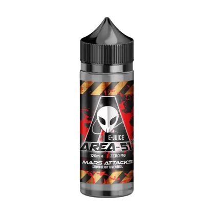 Area 51 Mars Attacks 100ml Shortfill E-Liquid - O Nic Shots