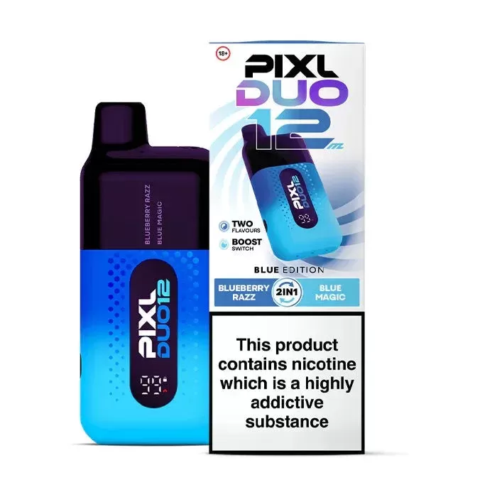 Pixl Duo 12 6K Prefilled Pod Kit - Box Of 5 - Cherry Edition pack of 5