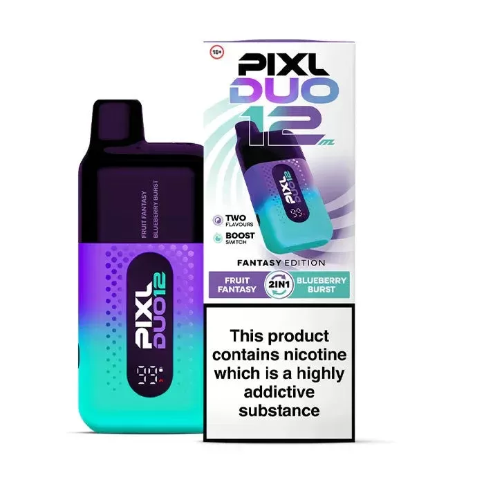 Pixl Duo 12 6K Prefilled Pod Kit - Box Of 5 - Cherry Edition pack of 5 - Image 3