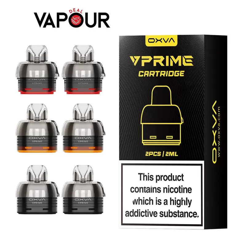 OXVA VPrime Replacement Pods - 0.6ohm