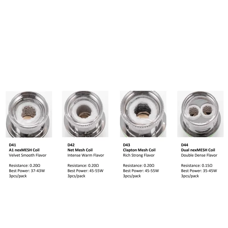 Wotofo nexMINI D Series Coil 3pcs/1pc - D44 Dual nexMESH 3pcs
