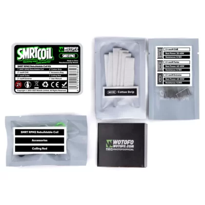 Wotofo SMRT RPM2 Replacement Rebuildable Coil Kit - RPM2 Coil Kit