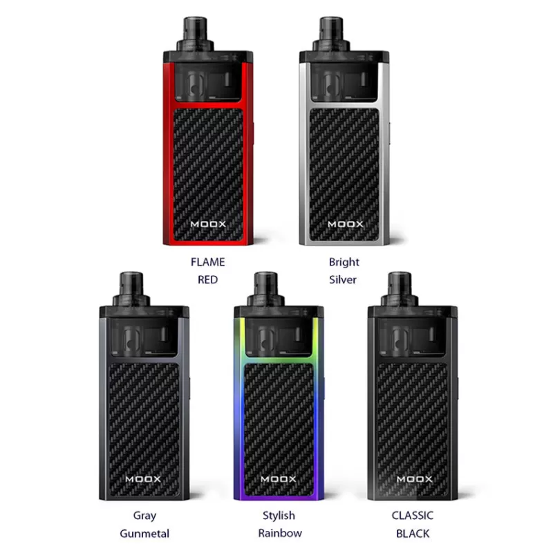 ZQ MOOX Pod System Kit 1100mAh - Rainbow - Image 2