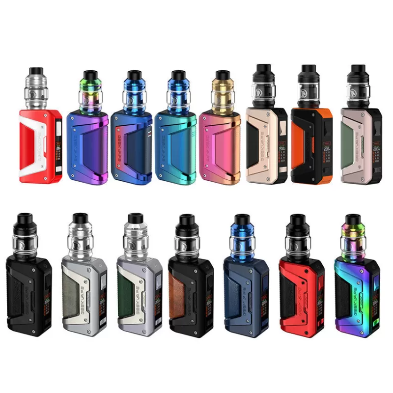 GeekVape L200 (Aegis Legend 2) 200W TC Kit with Z Sub ohm Tank 5.5ml - Rainbow Purple