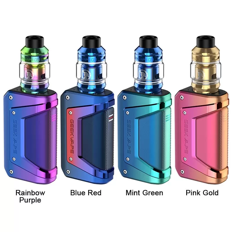 GeekVape L200 (Aegis Legend 2) 200W TC Kit with Z Sub ohm Tank 5.5ml - Rainbow Purple - Image 3