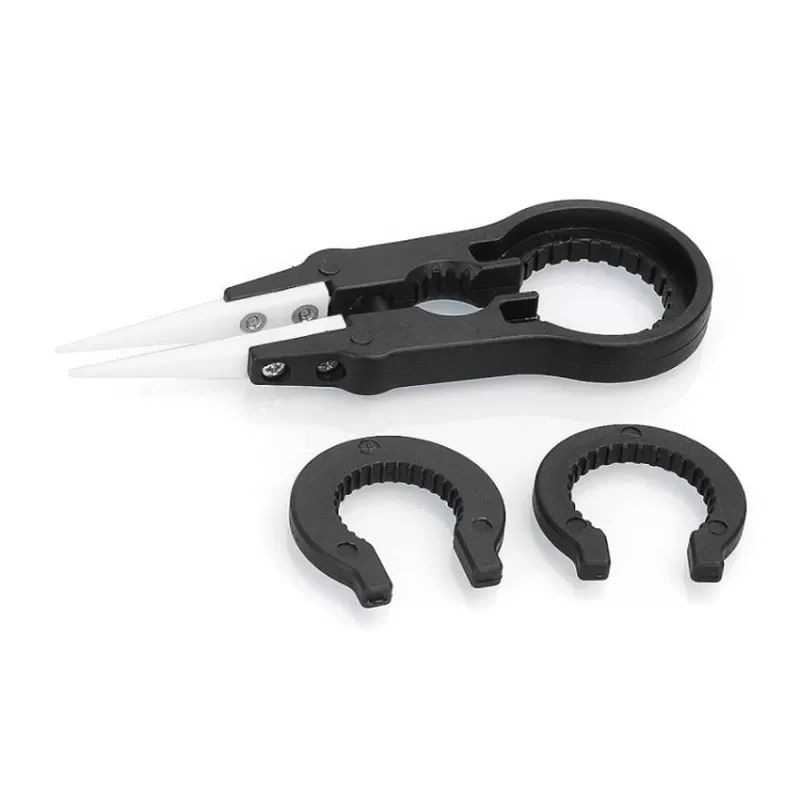 Coil Father Ceramic Tip Tweezers - Green