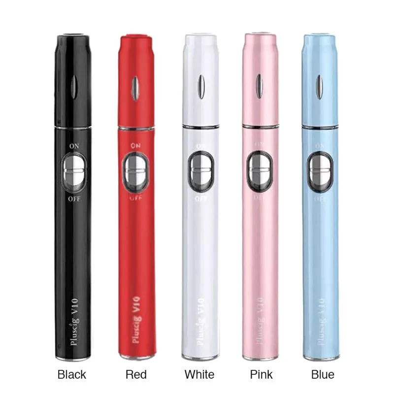 Pluscig V10 Heating 900mAh Heat Not Burn Vape Pen Kit - Red - Image 2