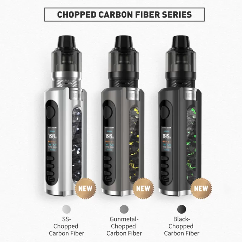 Lost Vape Grus 100W Kit - Black/Marine - Image 2