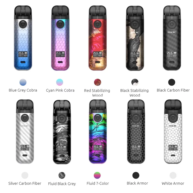 SMOK Novo 4 25W Pod System Kit 800mAh - CN-SZ - Image 2