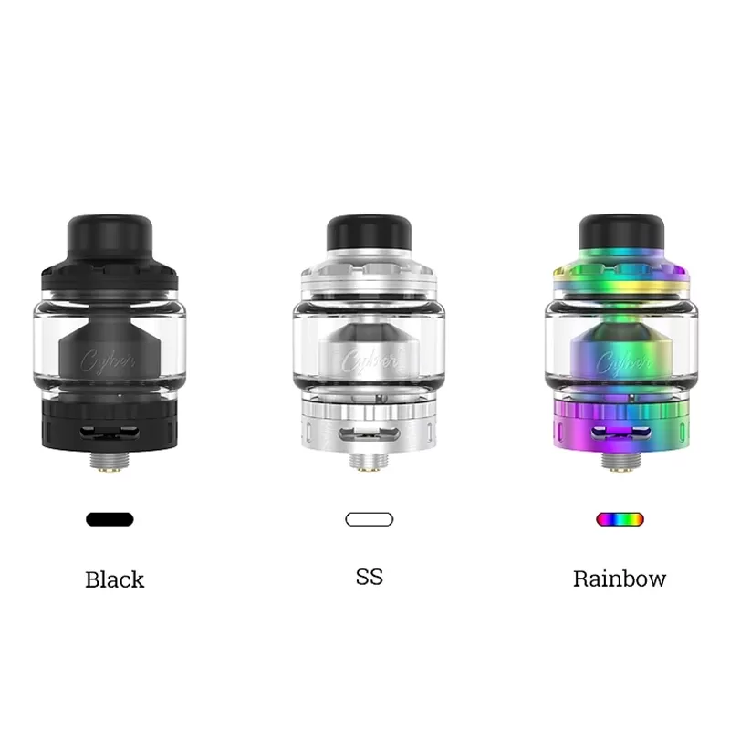 Gas Mods Cyber RTA Atomizer 24mm - Black - Image 2