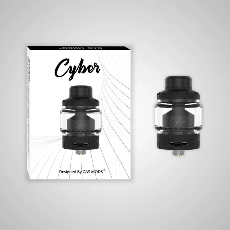 Gas Mods Cyber RTA Atomizer 24mm - Black - Image 3