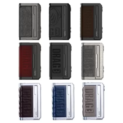 VOOPOO DRAG 3 TC Box MOD 177W - Silver Dream Blue