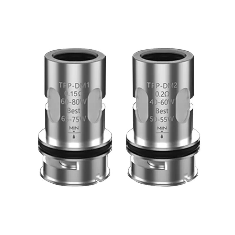 Voopoo TPP Replacement Coils for Drag 3 Kit / Drag X Plus Kit / Drag X Pro Kit / Drag S Pro Kit / Argus GT II Kit / Argus XT / Argus MT Kit (3pcs/pack) - TPP-DM2 0.2ohm / HK
