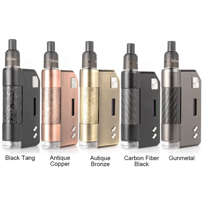 SXmini SX Auto Pod Mod Kit 1400mAh - Antique copper - Image 2