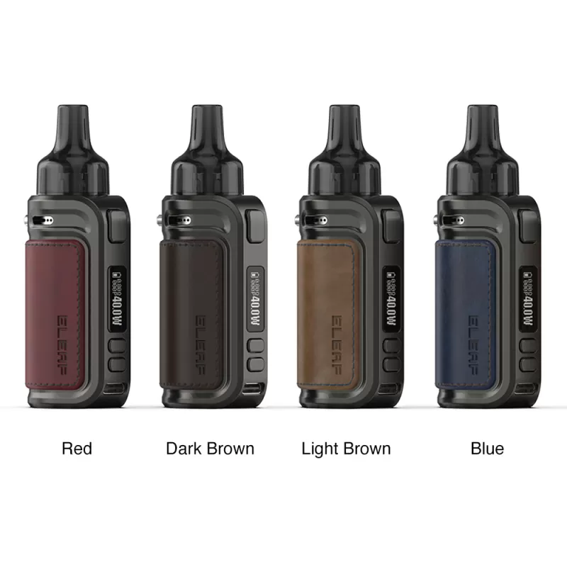 Eleaf iSolo Air Kit 40W with GTL Mini Pod Cartridge 1500mAh - Light Brown - Image 2