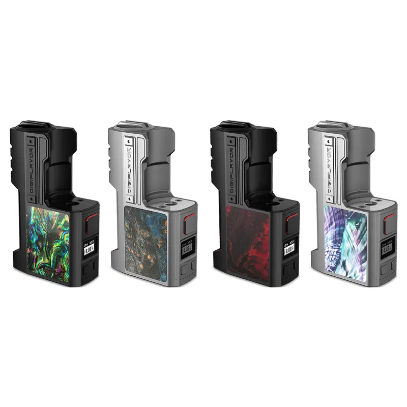 Digiflavor Z1 SBS 80W Box Mod - Silver Gray Scallop Shell