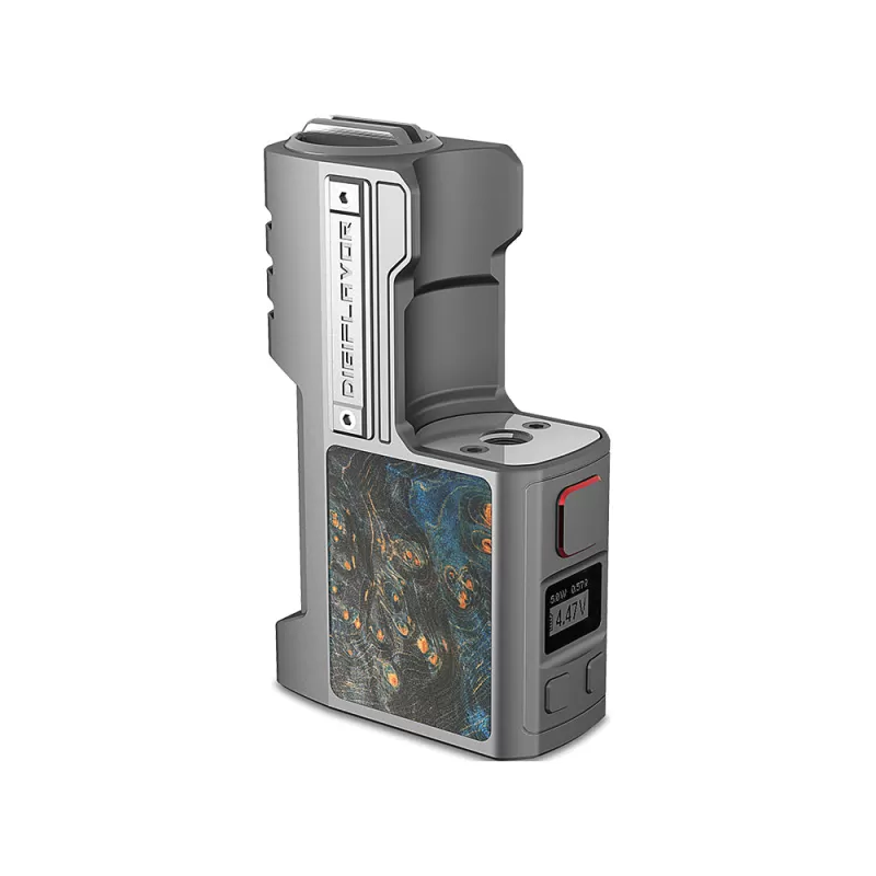 Digiflavor Z1 SBS 80W Box Mod - Silver Gray Scallop Shell - Image 3