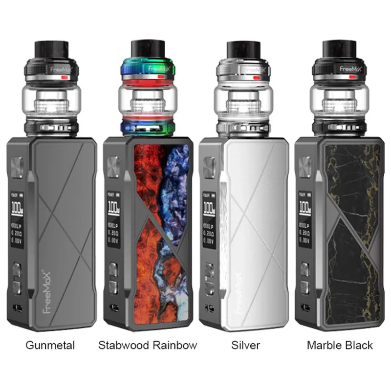 Freemax Maxus 100W Kit with Fireluke 3 Tank Metal Edition 5ml - Silver - Image 2
