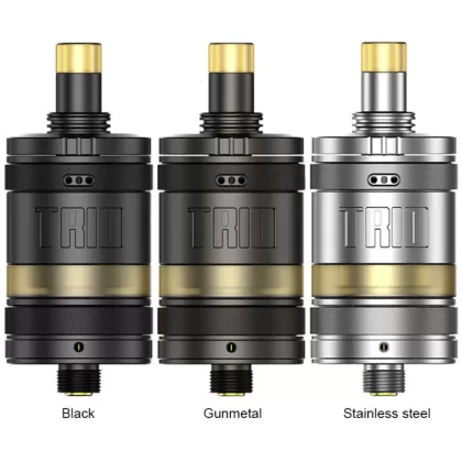 ZQ Trio MTL RTA Atomizer Tank 2ml - Gunmetal