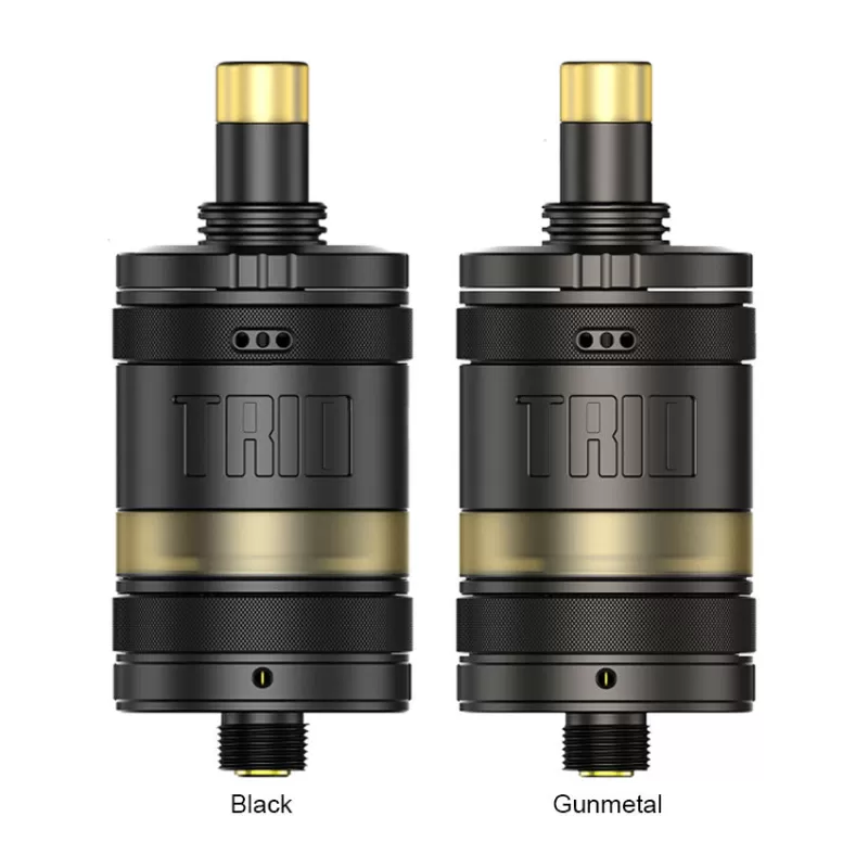 ZQ Trio MTL RTA Atomizer Tank 2ml - Gunmetal - Image 3