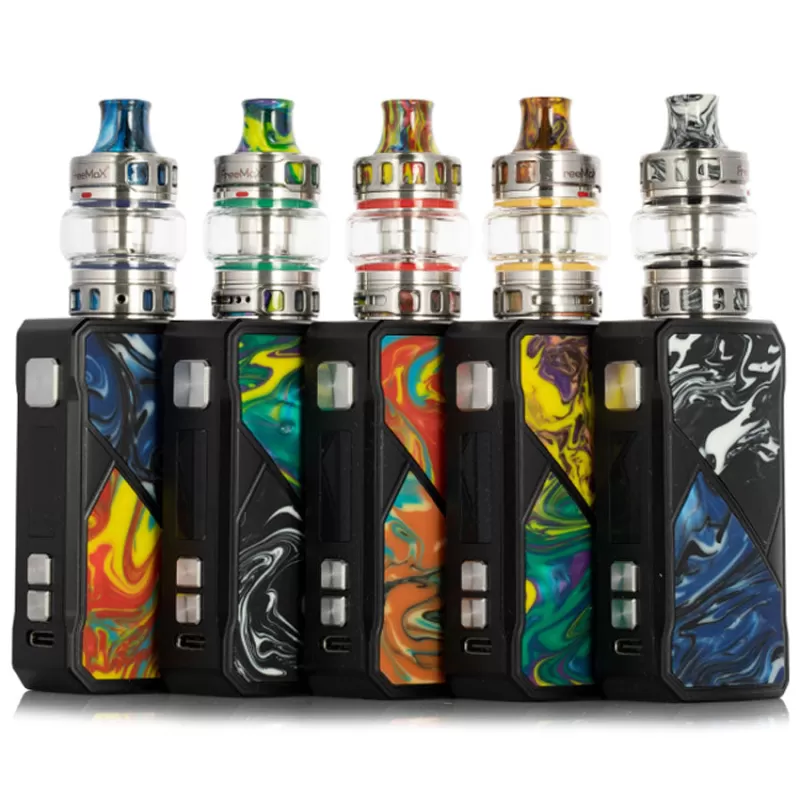FreeMax Maxus 50W Kit With Fireluke 22 Tank 2000mAh - Orange Yellow