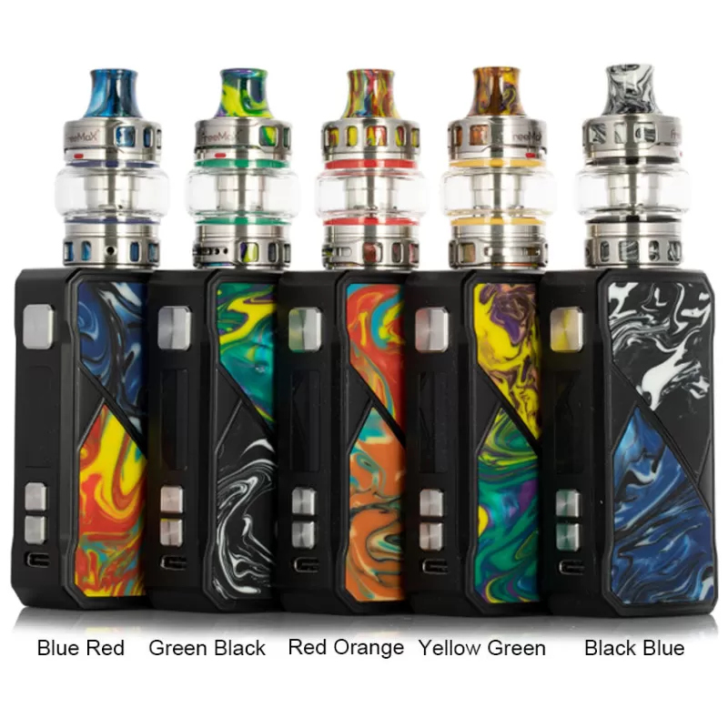 FreeMax Maxus 50W Kit With Fireluke 22 Tank 2000mAh - Orange Yellow - Image 2