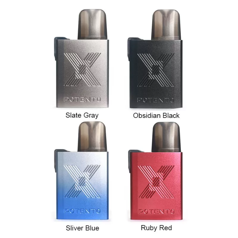 Advken Potento X 950mAh Pod System Kit 2.5ml - Sliver Blue - Image 2