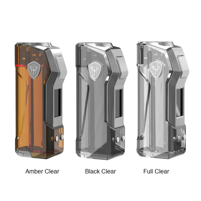 Rincoe JellyBox Mini 80W Box MOD - Black Clear - Image 2