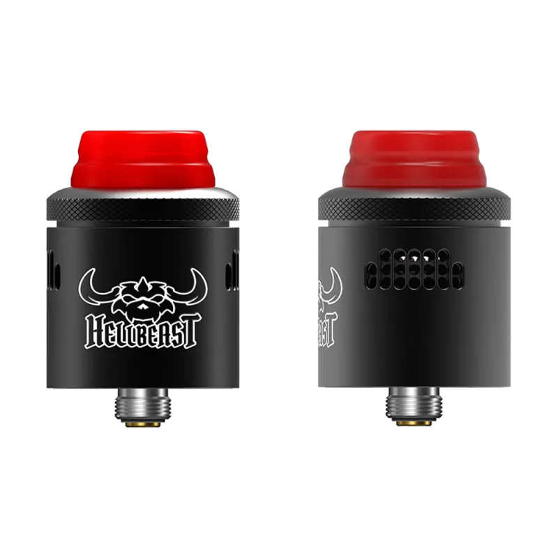 Hellvape Hellbeast RDA Atomizer - Matte Full Black - Image 3