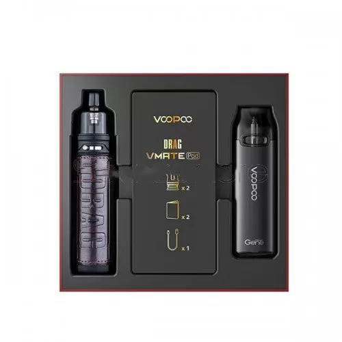 VOOPOO Drag X & Vmate Pod Gift Set Limited Edition - Classic + Space Gray - Image 2