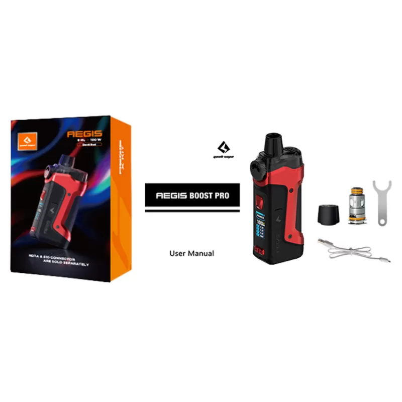 Geekvape Aegis Boost Pro 100W Pod Mod Kit - Silver - Image 3