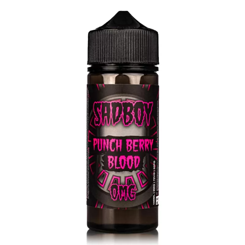 Sadboy Punch Berry Blood Ice Nic Salt Vape Juice - 10 Pack - 10mg