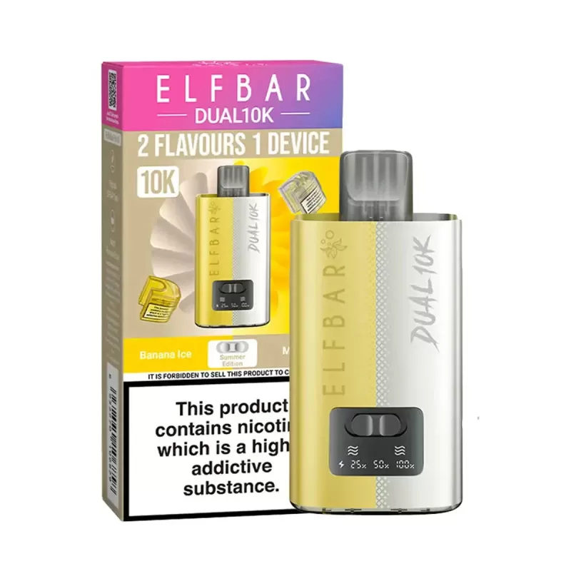 Elf Bar Dual 10K Vape Kit - Purple Edition - Image 2
