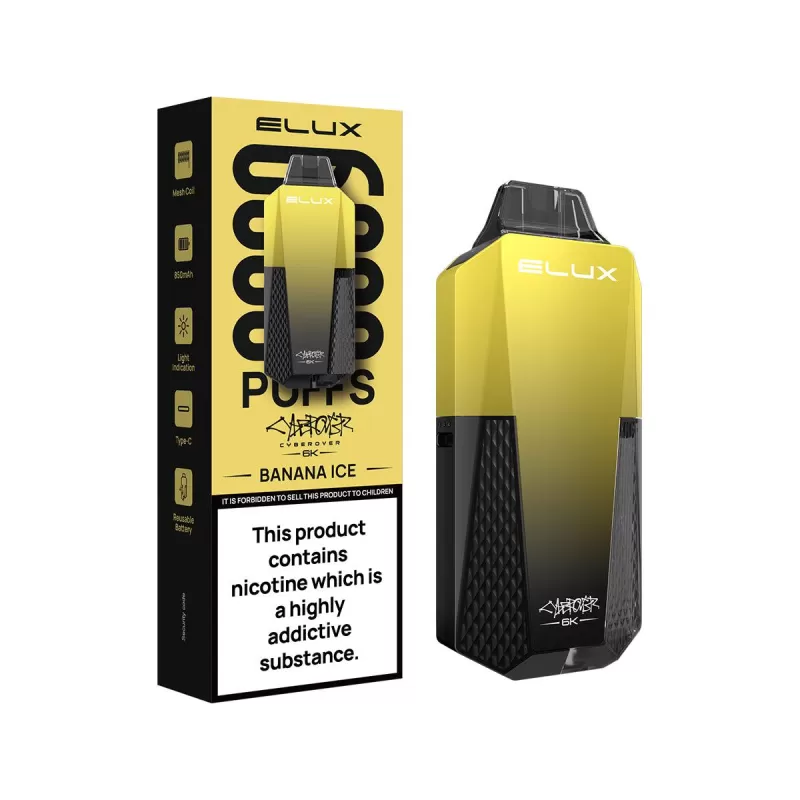 Elux Cyberover 6K Prefilled Pod Kit - Blueberry Cherry Cranberry