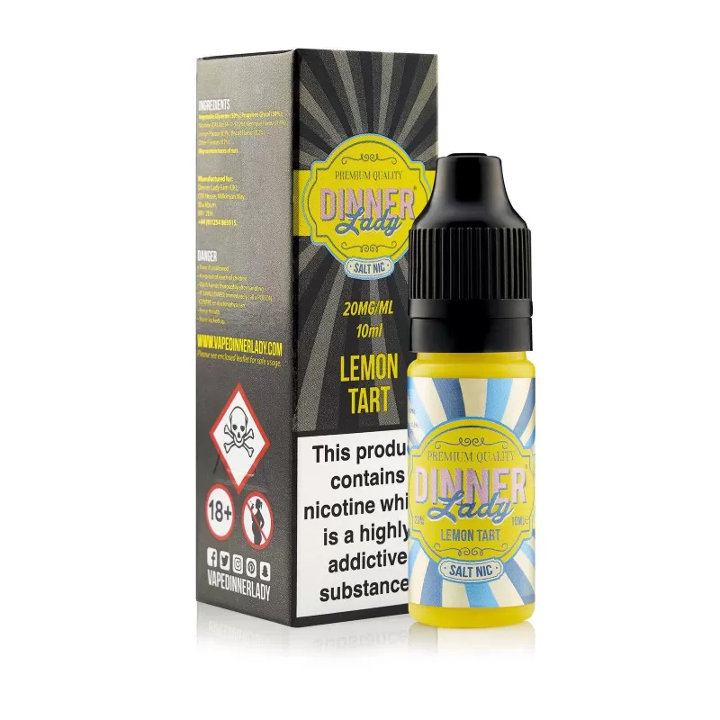 Dinner Lady E-Liquid Nic Salts - 10 Pack - Berry Blast / 20mg - Image 3