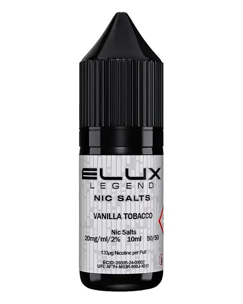 Elux Legend Vanilla Tobacco Nic Salt Vape Juice - 10mg