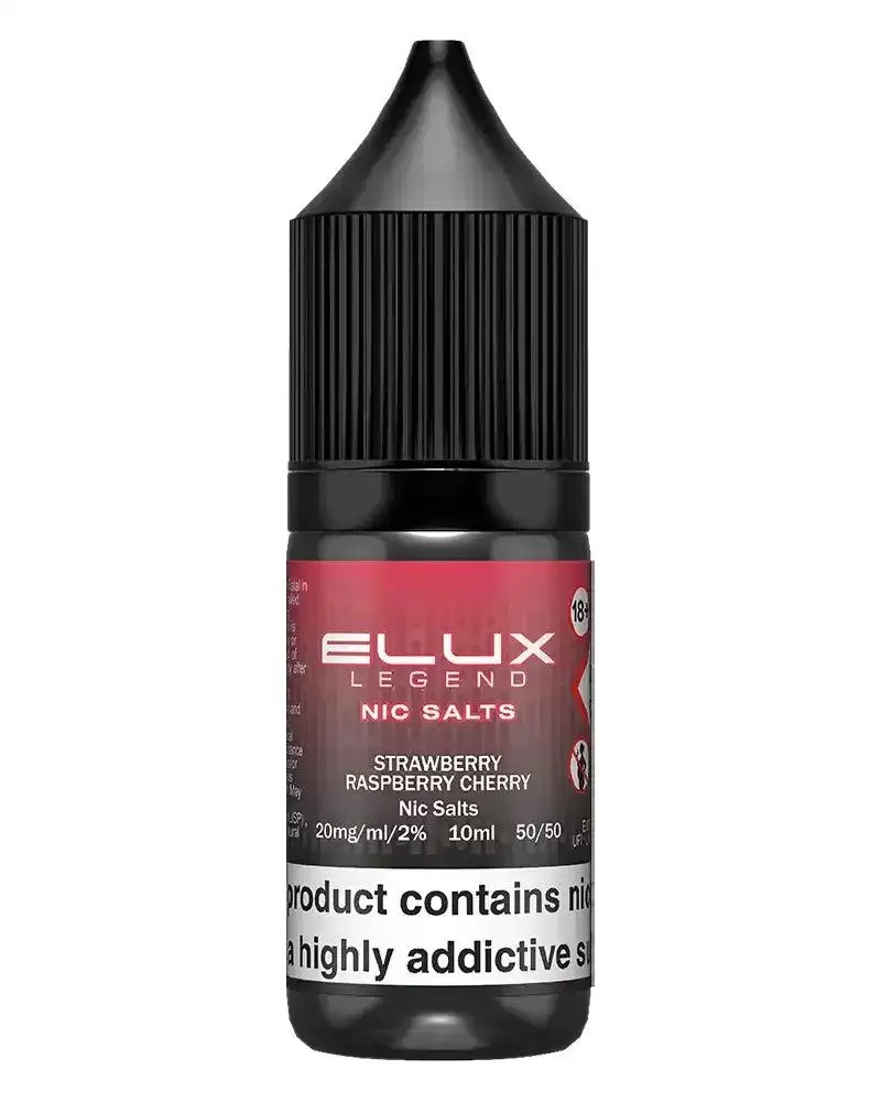 Elux Legend Strawberry Raspberry Cherry Nic Salt Vape Juice - 10mg
