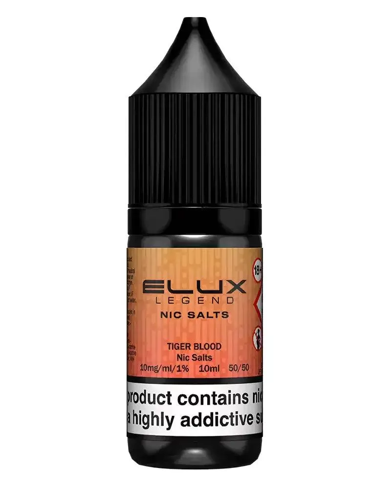 Elux Legend Tiger Blood Nic Salt Vape Juice - 10mg