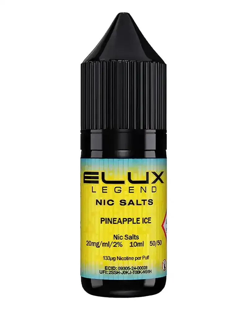 Elux Legend Pineapple Ice Nic Salt Vape Juice - 5mg