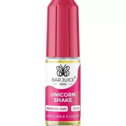 Bar Juice 5000 Unicorn Shake Ice Nic Salt Vape Juice - 10mg